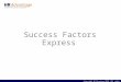 Success factors user training