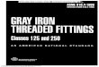 Asme b16.4-1998 - Gray Iron Threaded Fiitings - 125 - 250