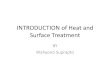 Introduction of Heat and Surface Treatment (PDF)