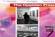 The Oppidan Press. Edition 3. 2013