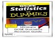 Revision Guide for statistics GCSE