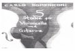 Carlo Domeniconi - Funf Stucke, Op.33 for Cello and Guitar