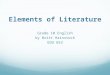 Elements of Literature (Review)