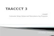 Taaccct 1 online learning status oct 2013