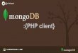 PHP client - Mongo db User Group Pune