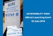 Tourism for All – Official launching event of the ACCESSIBILITY PASS hotels certification