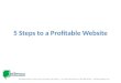 5 steps to a profitable website