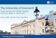 Study Abroad 17 September 2012 Induction - University of Greenwich