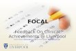 FOCAL - Feedback on clinical achievements @ Liverpool