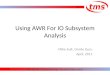 Using AWR for IO Subsystem Analysis