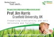 Presentation of Jim Harris, Professor at Cranfield University, at Food, Fertilizers and Natural Resources Conference by Fertilizers Europe
