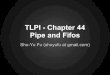 TLPI - Chapter 44 Pipe and Fifos