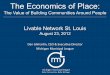 The economics of place - the value of building communities around people st. louis