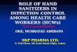 ROLE OF HAND SANITIZERS IN INFECTION CONTROL AMONG HEALTH CARE WORKERS