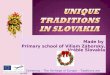 Slovak winter traditions