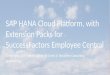 SAP HANA Cloud Platform - SuccessFactors Extensions