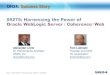 ON24 Success Story: Harnessing the Power of Oracle WebLogic Server/Oracle Coherence*Web