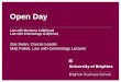 Law with Business/Criminology - Open Day Sept 2013