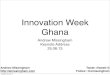 Innovation Week Ghana - the feature phone fortune at the base of the pyramid
