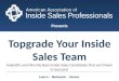 AA-ISP IS 2011 - Topgrade Your Salesteam
