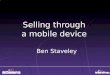 Selling on a mobile