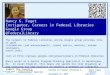 Nancy Faget Careers in Federal Libraries & Agencies SJSU Colloquia