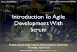 Introduction to Agile Development with Scrum