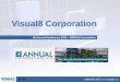 Visual8   Corporation - IIE Annual 2014