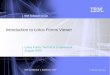 Introduction To IBM Lotus Forms Viewer