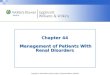 MANAGEMENT OF PATIENT WITH RENAL DISORDER