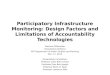 Dissertation Defense Dec. 11, Participatory Infrastructure Monitoring