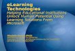 eLearning TechnologiesHelping Educational Institutions Unlock Human Potential Using Learning Solutions From Microsoft