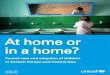 At home or in a home?