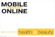 How Health and Beauty Mobile Sites Compare to Online