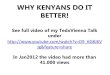 Why Kenyans do it better - TEDxVienna Alexander Oswald