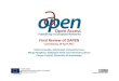 OAPEN project: final review
