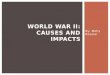 WWII: Causes and Impacts