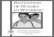 Retention of Nurses in Wyoming, 2008
