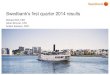 Presentation  Swedbank's First Quarter 2014 results