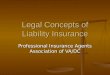 Legal Concepts Of Liability Insurance   2010