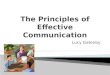 The Principles of Effective Communication PowerPoint
