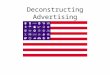 Deconstructing Advertising