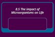 8.5 the Impact of Microorganisms on Life