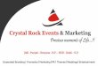 Crystal rock events & marketing