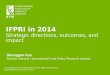 IFPRI in 2014Strategic directions, outcomes, and impact - Shenggen Fan