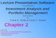 Chapter 2 - The Asset Allocation Decision
