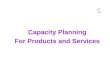 MBA IInd SEM POM Chapter 08 Capacity Planning and Facilities Location