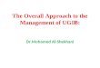Git overall approach to ugib