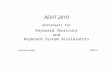 REVIT 2010 Keyboard Shortcuts & Accelerators Spreadsheet