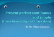 Present Perfect Continuous and Simple